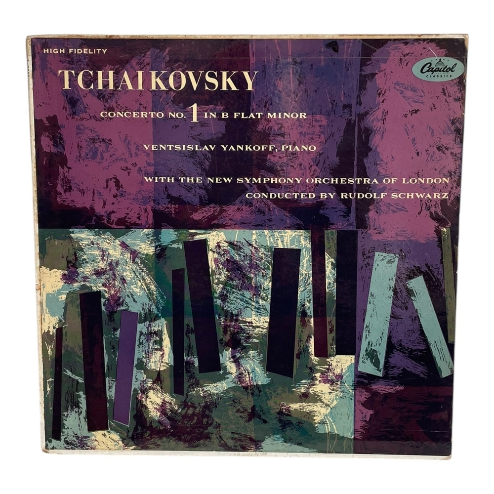 Ventsislav Yankoff Concerto No.1 B Flat Minor LP Capitol Classics P-18007